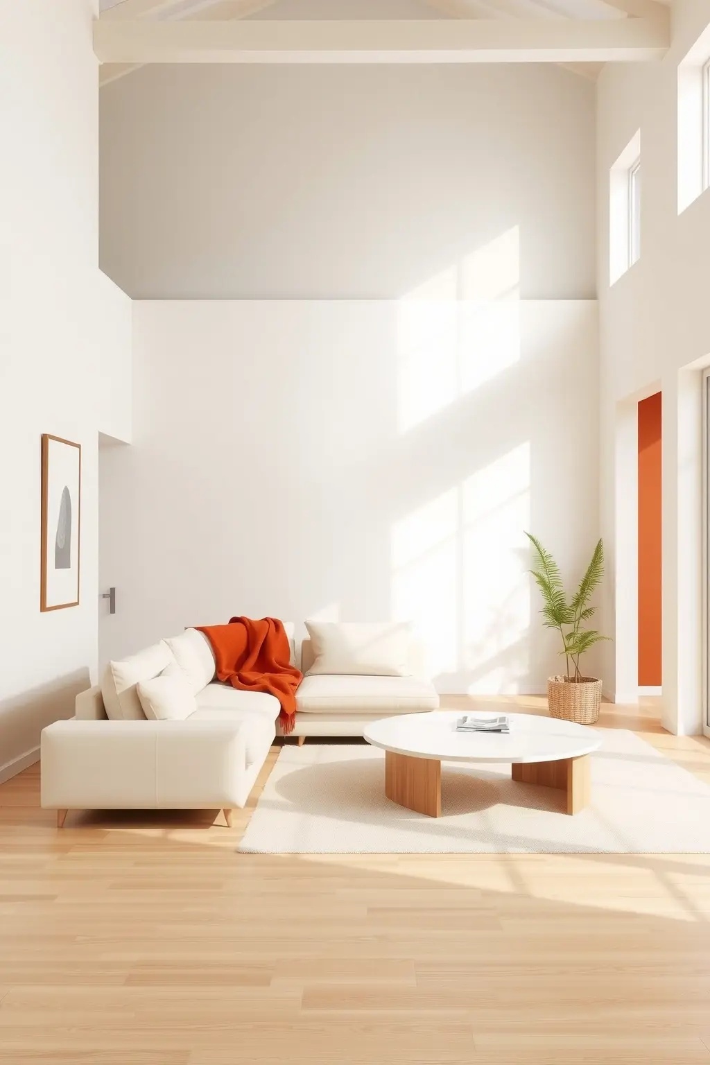 Warm Terracotta & Cream - Infuse warmth into your space with the earthy tones of terracotta. This combination brings a natural comfort, ideal for living areas or kitchens. Consider terracotta pots with succulents or a textured rug to ground your space while allowing cream to shine as the backdrop.