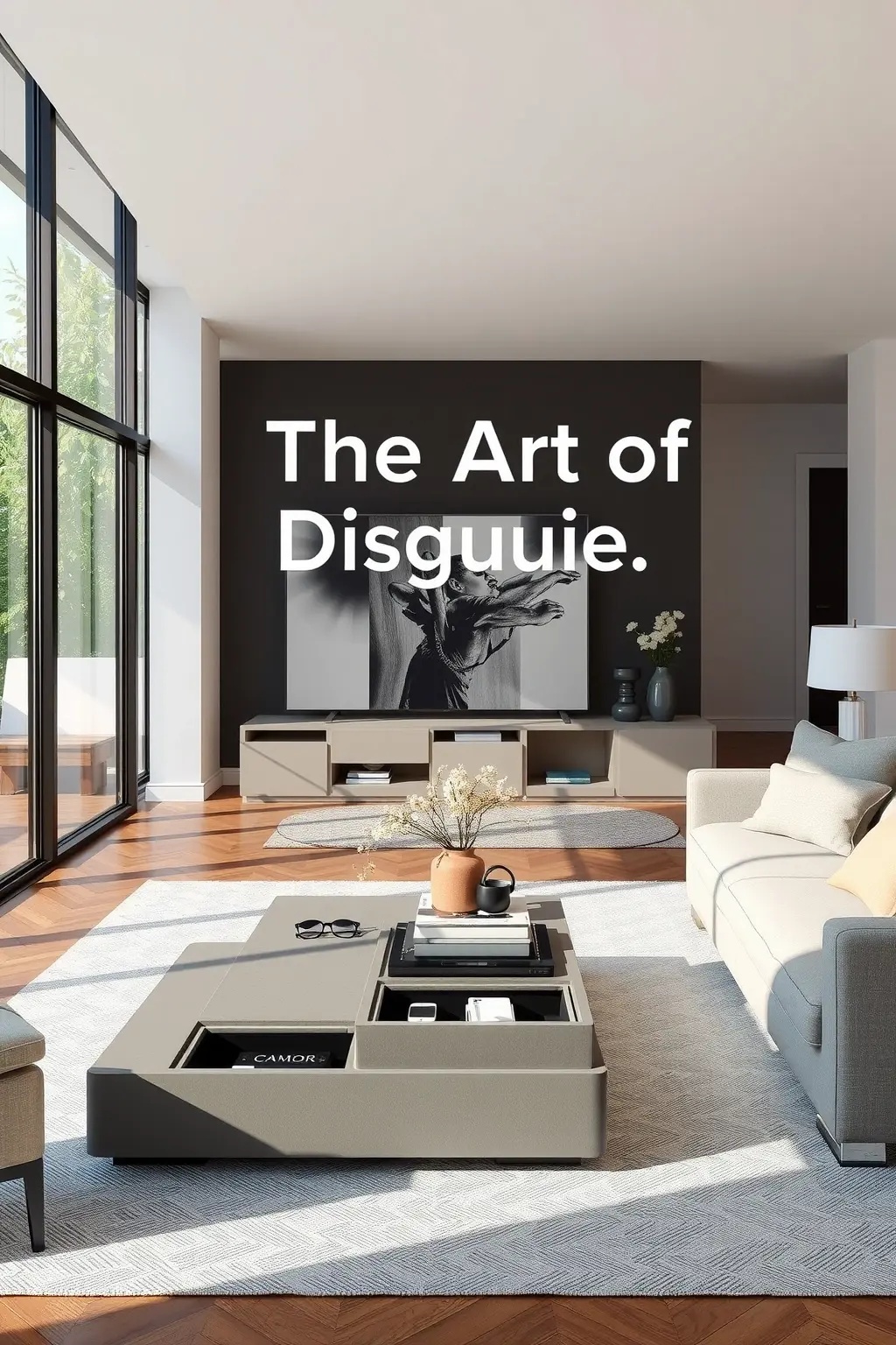 The Art of Disguise - Think of a sleek, high-tech security camera wrapped in a stunning sculpture. The Art of Disguise ensures your home is safe without sacrificing aesthetics. Decorate your space with artistry that serves a purpose, blending vigilance with beauty.