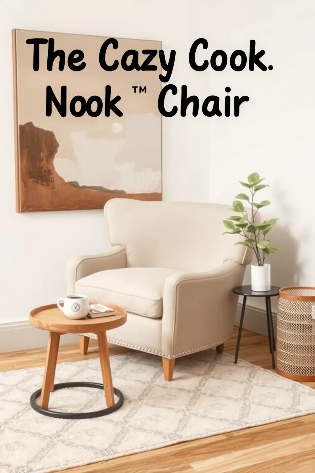 The Cozy Nook Chair - Every living room deserves a little sanctuary. The Cozy Nook Chair offers just that with its inviting curves and a plush cushion that cradles you in comfort. Perfect for curling up with a good book or enjoying morning coffee, this chair will become your favorite spot to unwind and recharge.