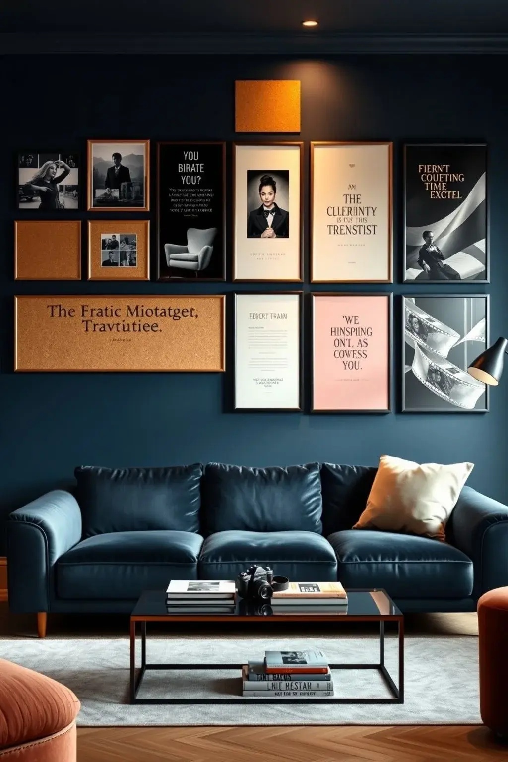 Cinematic Mood Boards - Think beyond traditional frames; wall sheets can become artful mood boards! Create a dynamic display by layering various textures and colors that tell a story. Incorporate fabric swatches, paint samples, or even photographs to inspire creativity and set the tone for your room.