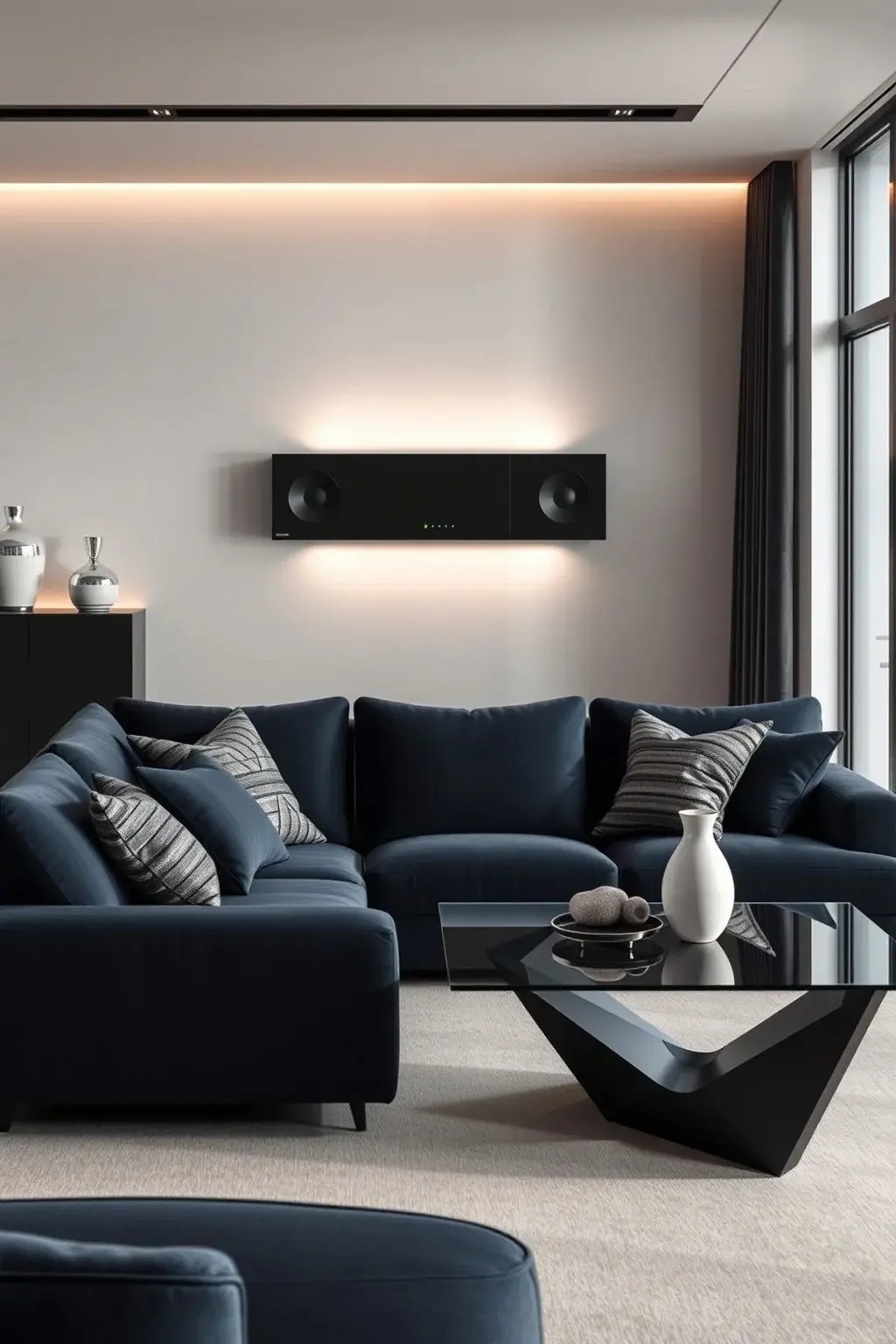SoundScape Symphony - Transform any room into a concert hall with a sound system that harmonizes with your decor. The SoundScape Symphony comes in a variety of artistic shapes and colors, enhancing your space while delivering unmatched audio quality. It’s a feast for the ears and the eyes.