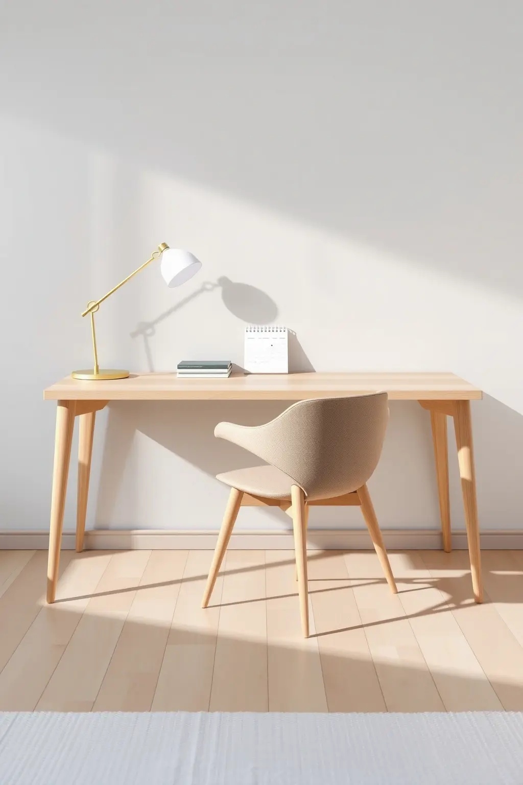 The Minimalist Marvel - This is the desk for the purist at heart! Picture a clean white desk adorned with a single, striking green plant cascading from a modern pot. The beauty of minimalism is in its ability to make a space feel organized and bright, washing away chaos. When work gets overwhelming, just glance at that plant, and let its simplicity remind you to take a deep breath.