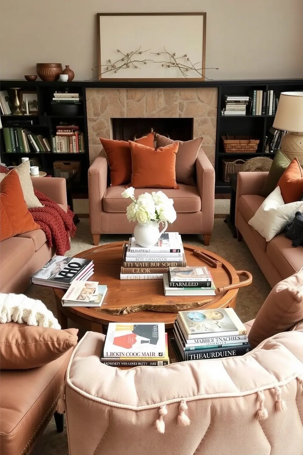 The Cozy Comfort Zone - Include a soft throw or a stack of plush coasters to invite warmth and comfort. When your coffee table feels cozy, it becomes a welcoming space. Guests will want to linger longer with a steaming cup of coffee in hand, surrounded by the charm of your perfectly imperfect arrangement.