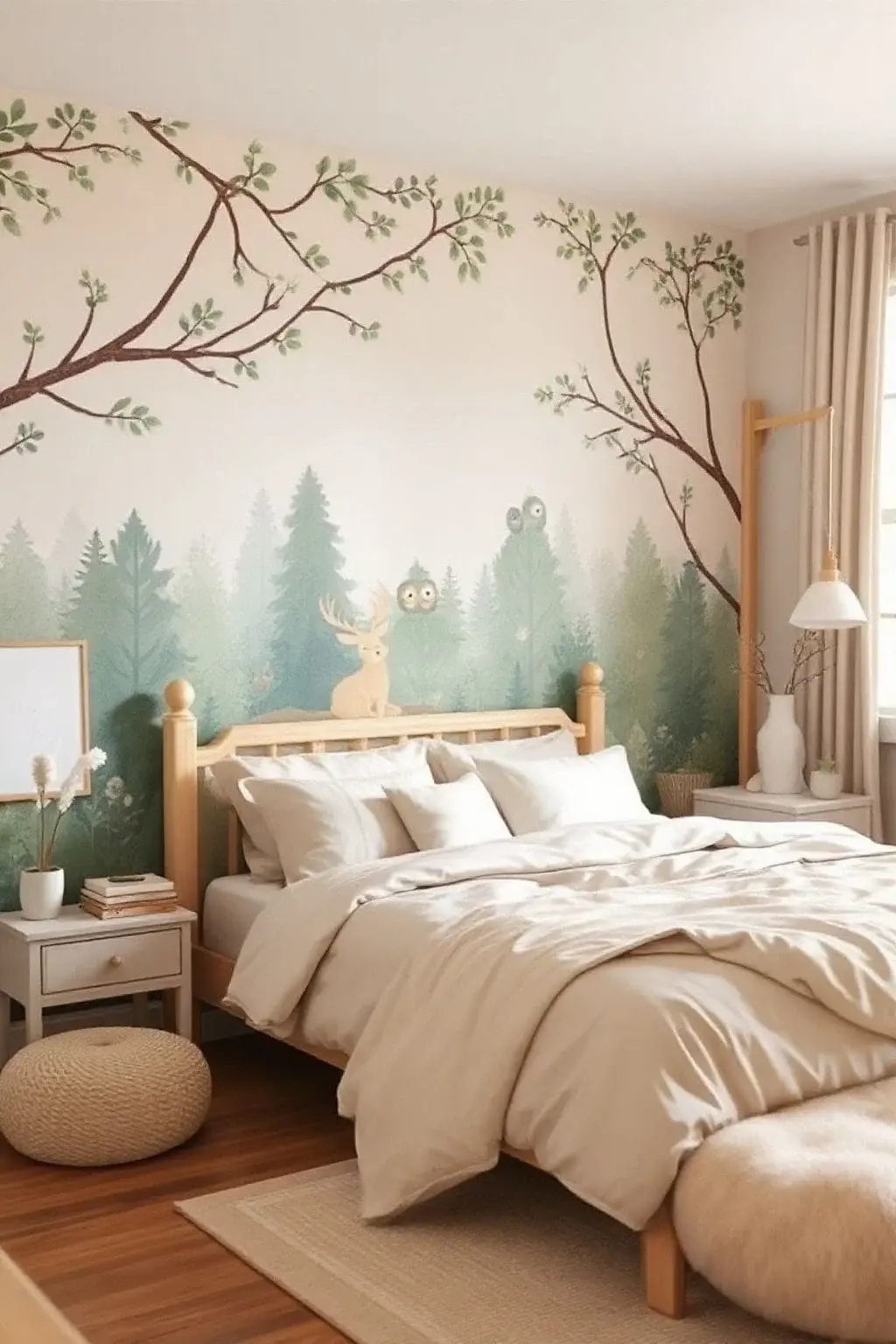 Nature-Inspired Retreat - Bring the outdoors in with a nature-inspired decor theme. Use earthy tones, plant motifs, and organic textures along with potted plants or a small indoor herb garden. This serene environment encourages a sense of calm and connection to nature, making it a perfect backdrop for relaxation and exploration.