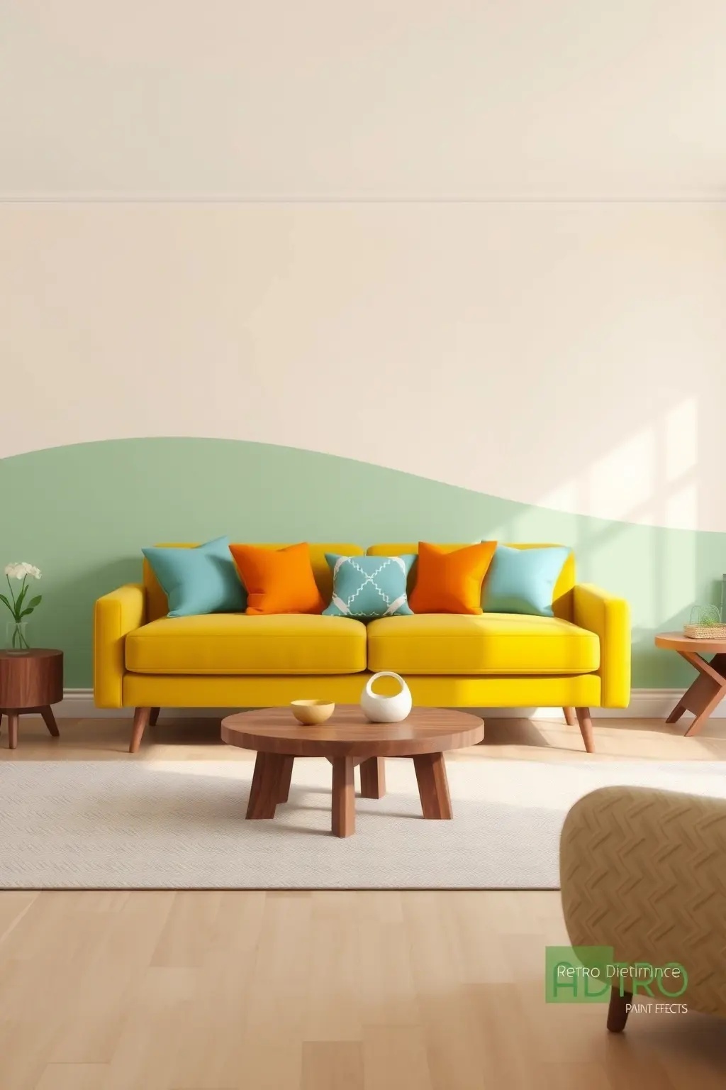 Retro Revival - Embrace nostalgia with a playful blend of pastel pink and mint green in a home office or creative space. This combination transports you to a vintage diner, sparking inspiration and joy. The soft pastels create an inviting atmosphere that ignites creativity, making every project feel like a fun adventure.