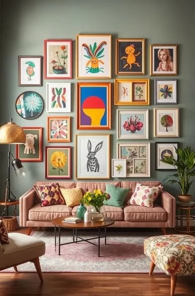 The Colorful Collage - Infuse your shelves with a riot of colors by incorporating items of varying hues and textures. Arrange them in an off-kilter manner, ensuring no two items align perfectly. This playful approach ensures a lively, vibrant display that sparks joy and conversation.
