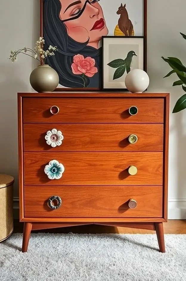 Artistic Flair - Elevate your furniture to gallery status with artistically designed drawer pulls that boast bold colors and unique forms. These bespoke pieces can be the conversation starters in your home, adding a touch of sophistication and encouraging appreciation for art in everyday life.